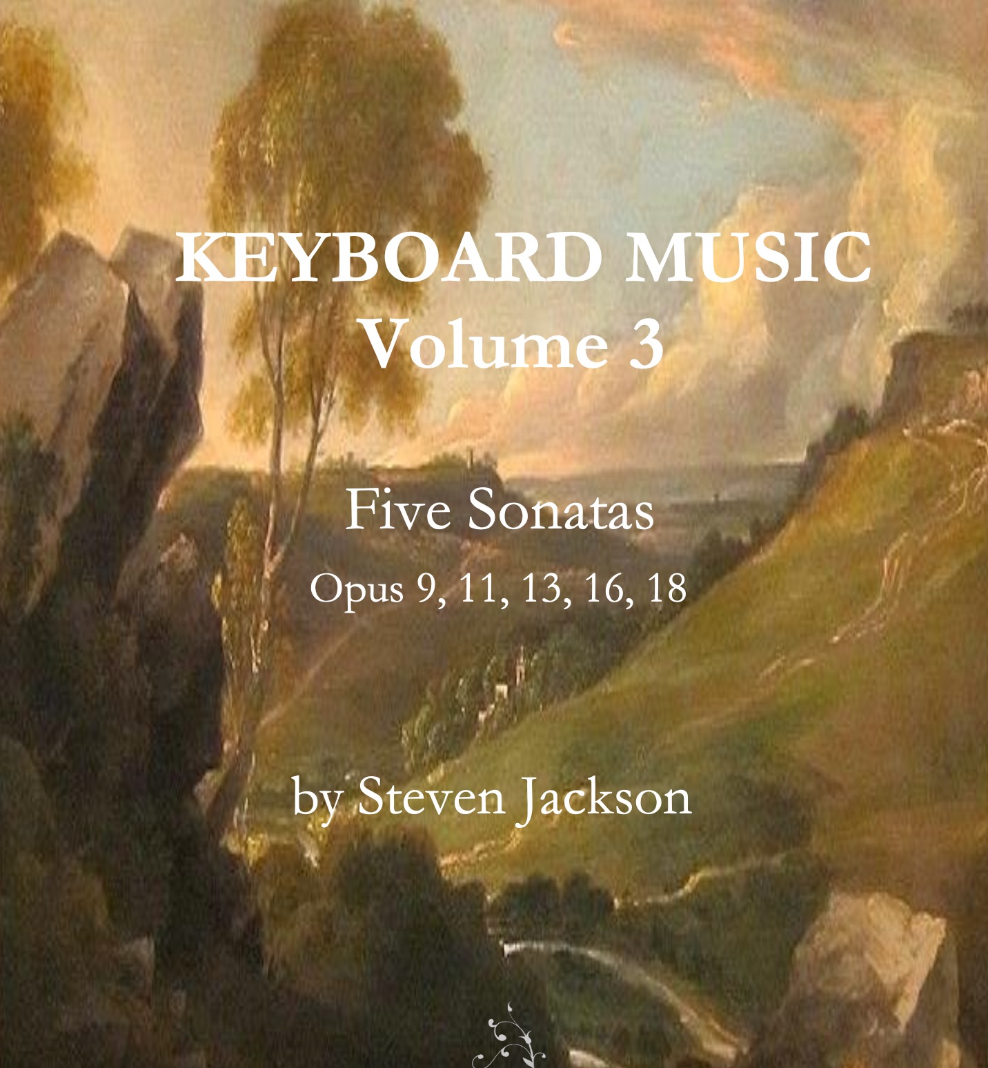 cover image for KEYBOARD MUSIC Vol. 3: FIVE SONATAS