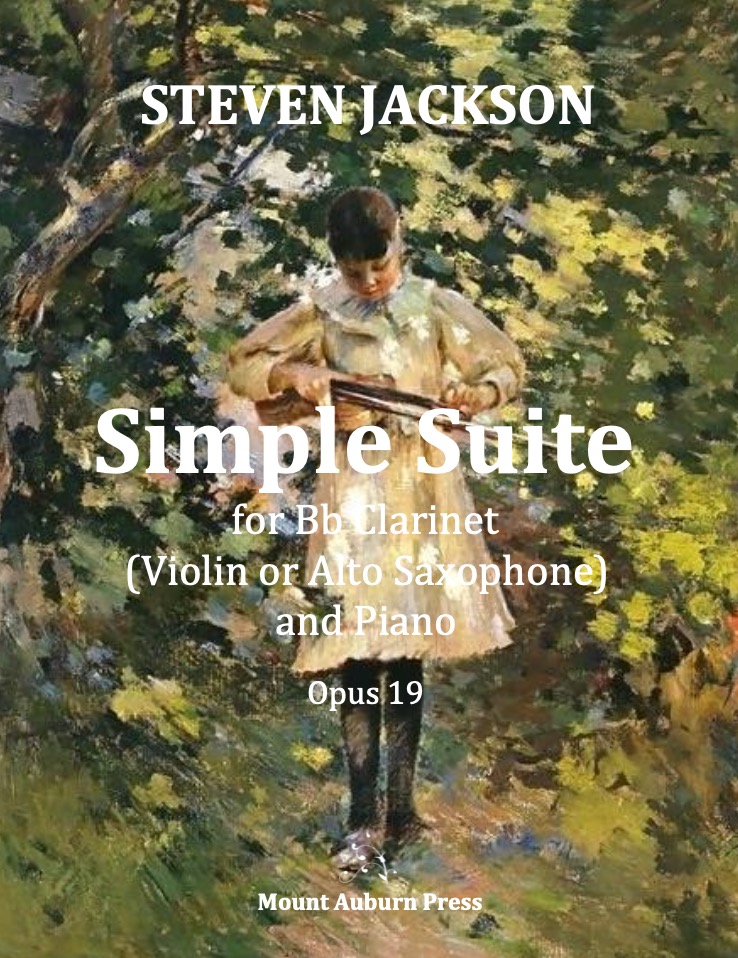 cover image for SIMPLE SUITE, Op. 19